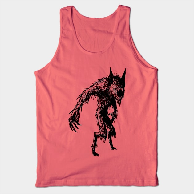 Werewolf E1 Tank Top by JHillos